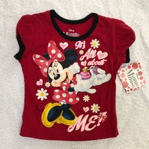 Minnie Top Disney NWT